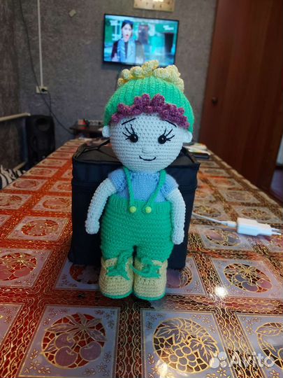 Вязаные игрушки ручной работы