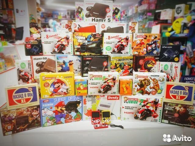 Игровые приставки Sega / Dendy / Hamy + 100000 игр