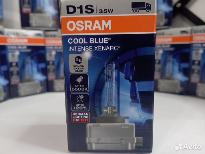 Лампы D1S 5500К 35W osram (не оригинал)