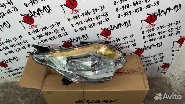 Фара правая Mitsubishi l200