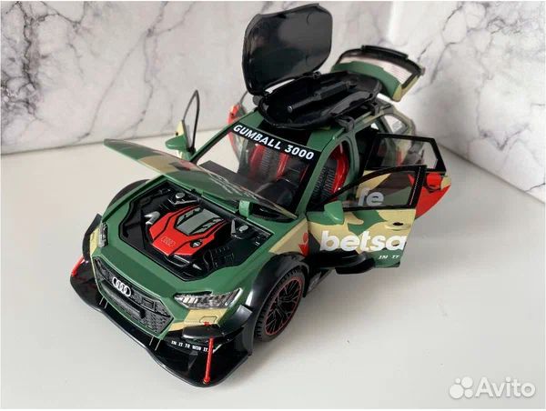 Audi RS6 Tuned. Премиум качества модель 1:24