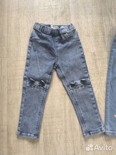 Джинсы для девочки 92