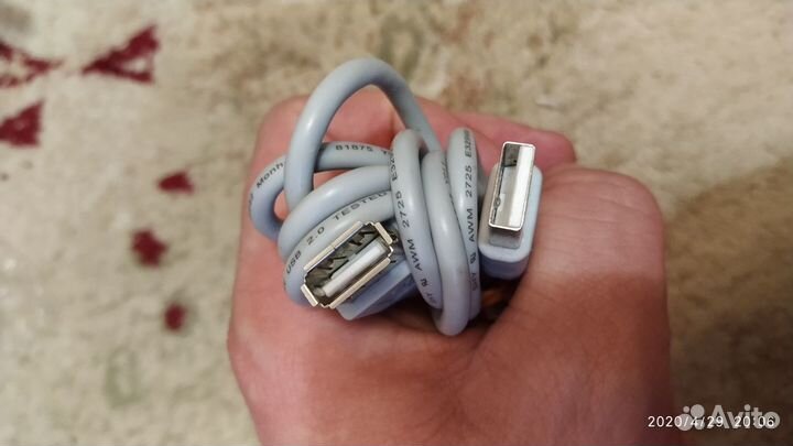 USB Удлиннитель 1,5м. Провода разные есть, звоните