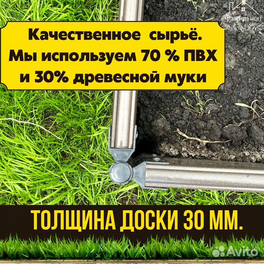 Грядки дпк для полисадника