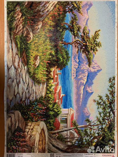 Картина алмазная мозаика готовая размер 70/50