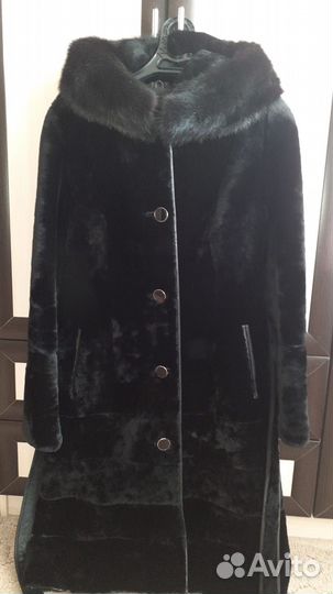 Шуба мутоновая,размер 48-50