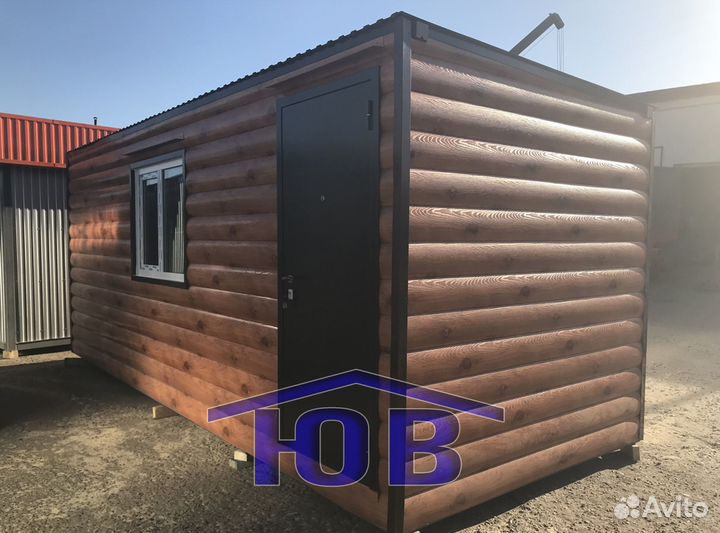 Вагончик Бытовка, сборка у вас на участке