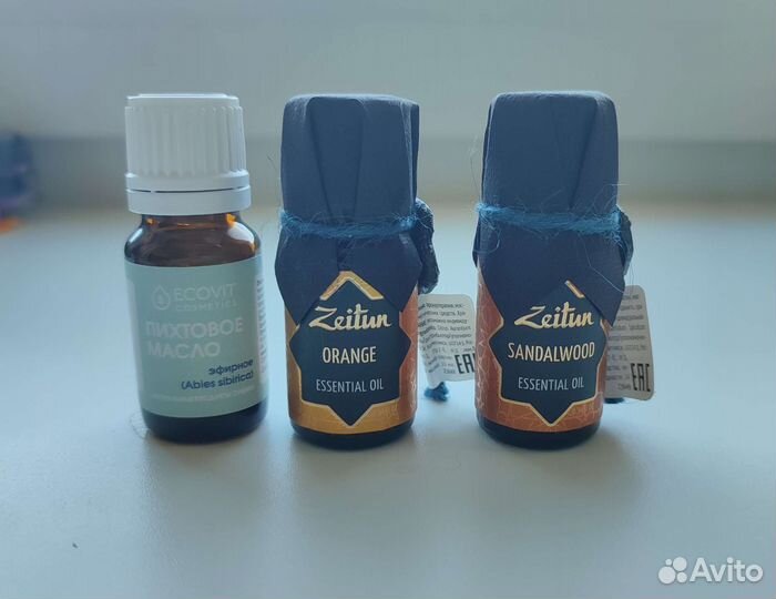 Натуральные эфирные масла Zeitun, Ecovit cosmetics