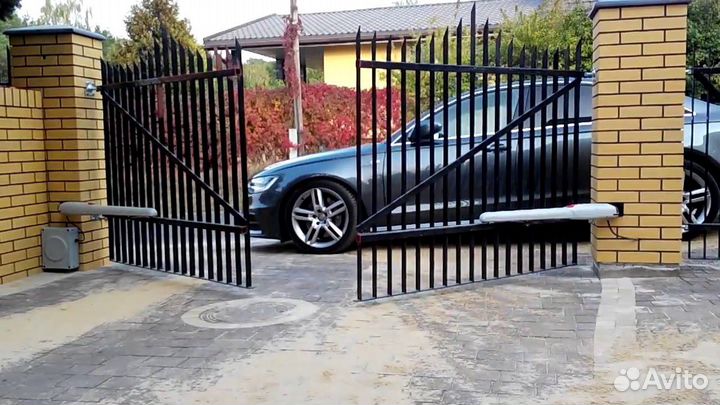 Автоматика для распашных ворот Nice (Италия)