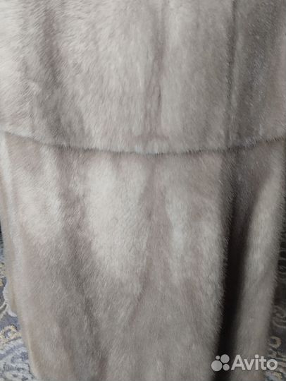 Шуба норковая 46 48 бу длинная
