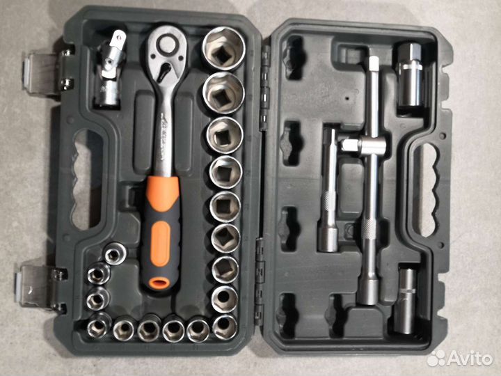 Набор головок и принадлежностей 1/2 24пр airline