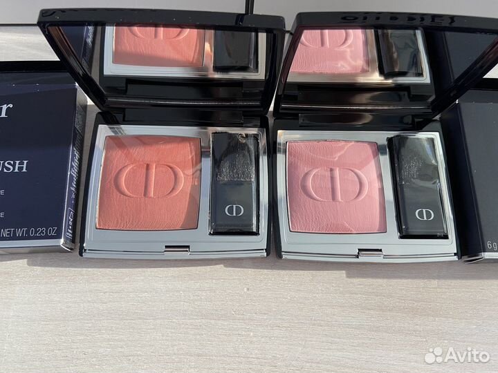 Dior rouge blush румяна для лица