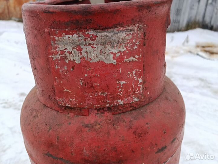 Газовый баллон 27 литров бу