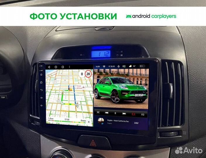 Штатная магнитола на андроид для Hyundai