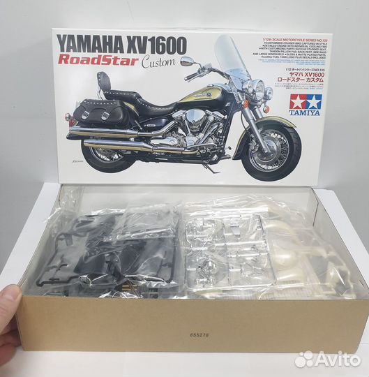 Код 14135 1/12 Yamaha XV1600 Road Star Custom