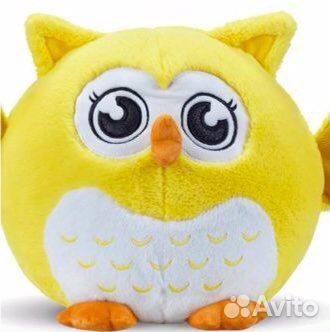 Мягкая игрушка сова с пледом