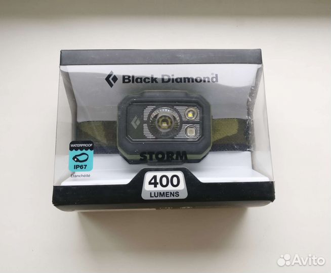 Black Diamond Storm 400 RGB фонарь налобный