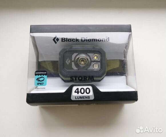 Black Diamond Storm 400 RGB фонарь налобный
