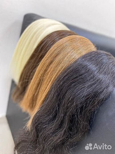 Волосы для наращивания срезы премиум