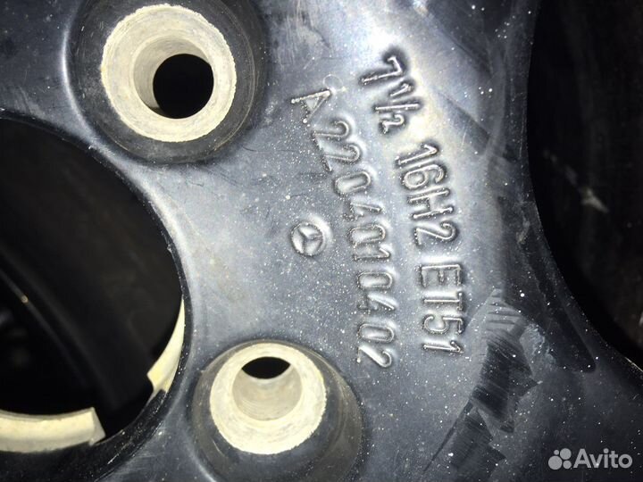 Запаска R16 Mercedes W220