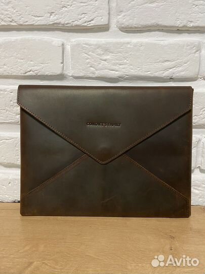 Кожаная папка для macbook