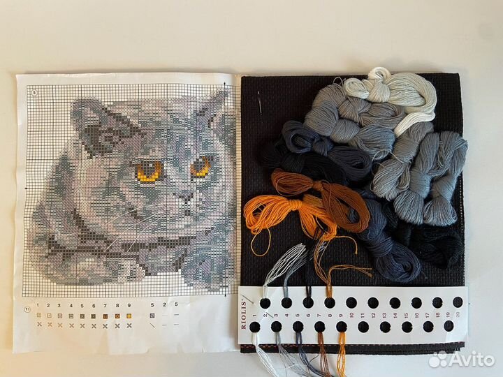 Набор для вышивания крестиком Новый