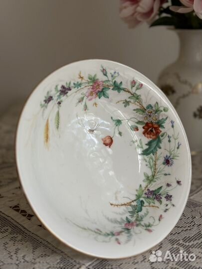 Винтажные вазы-фруктовницы и конфетницы