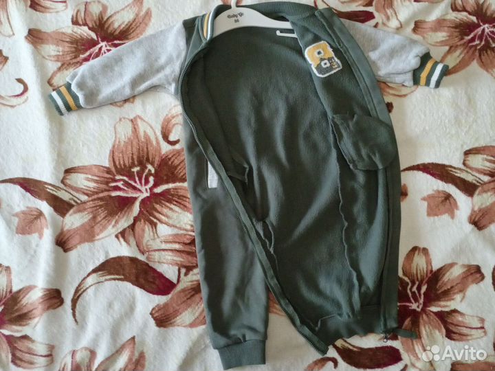 Комбинезон Baby go на флисе 80