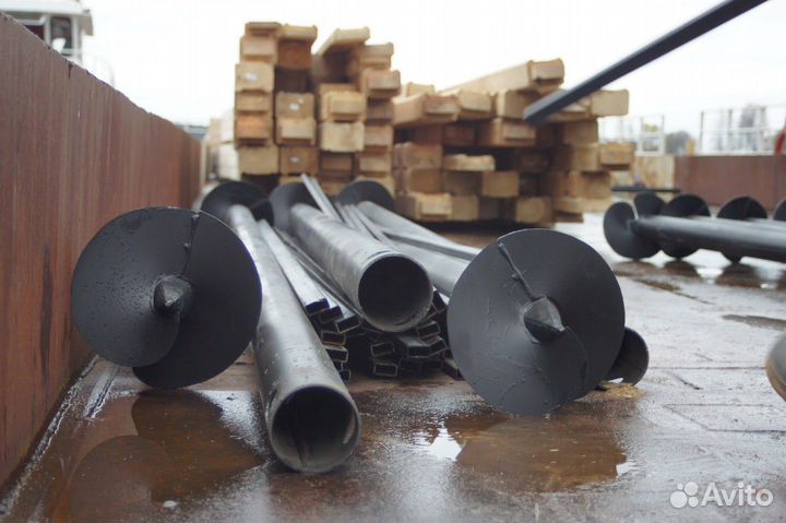 Винтовые сваи под ключ