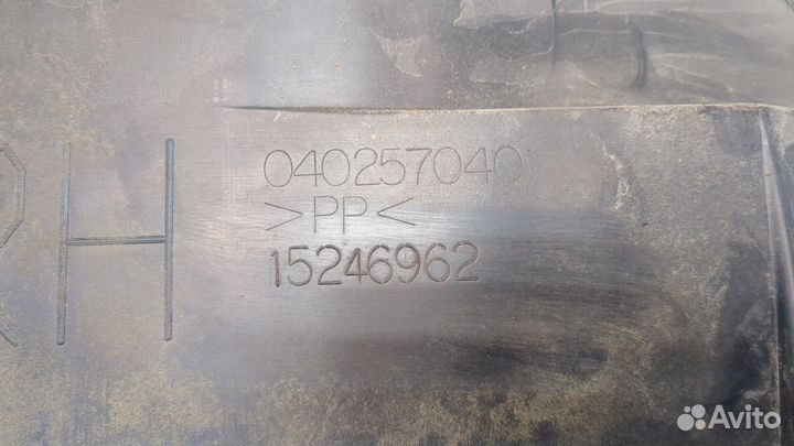 Защита арок (подкрылок) правая задняя Hummer H3