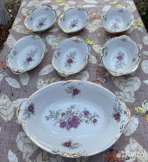 Столовый сервиз фарфор СССР