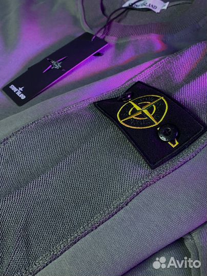 Stone Island кофта графит