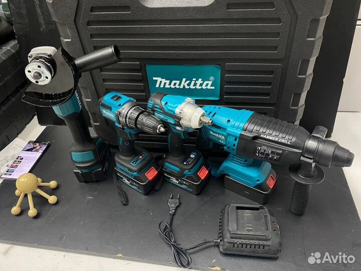 Набор инструментов makita 4 в 1 новый