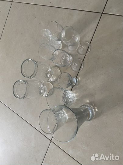 Стаканы и рюмки