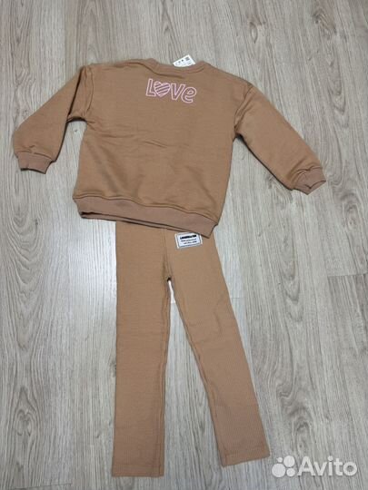Костюм для девочки, Zara, размер 110, новый