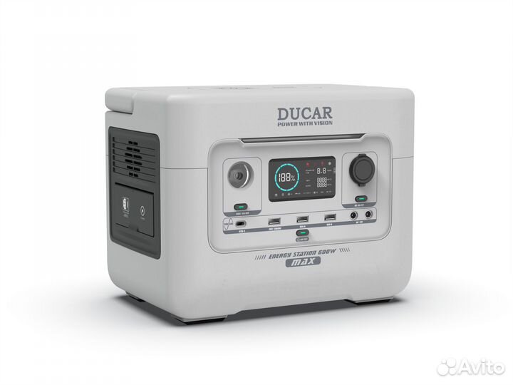 Ducar portable power station 576Wh600W