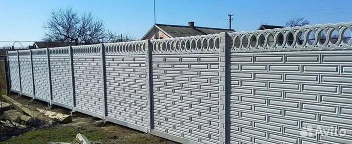 Глянцевый еврозабор
