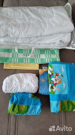 Одеяло, постельное белье