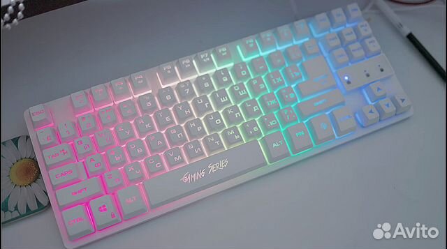 Клавиатура проводная dexp Glory TKL купить в Москве | Электроника | Авито