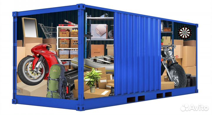 Хранение вещей и шин от 1м3 до 30м2