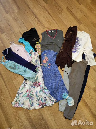 Вещи пакетом для девочки 134-140
