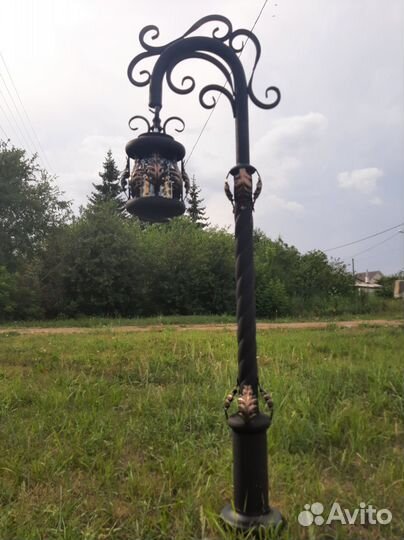 Фонарные столбы светильники уличные арт прм001