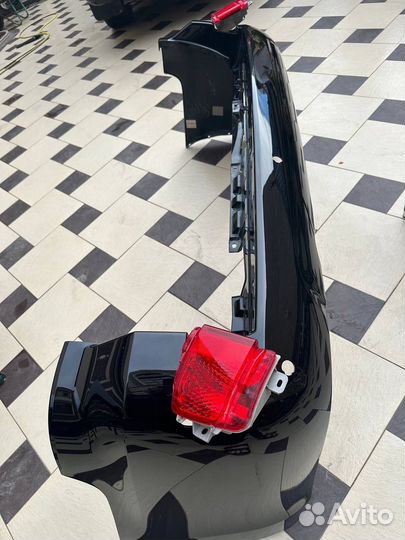 Задний бампер Toyota land cruiser 200