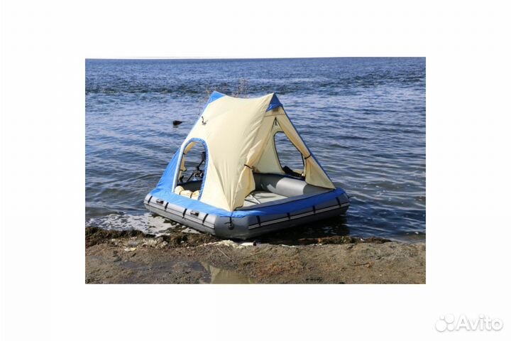 Надувной плот-палатка polar bird raft 260+слань