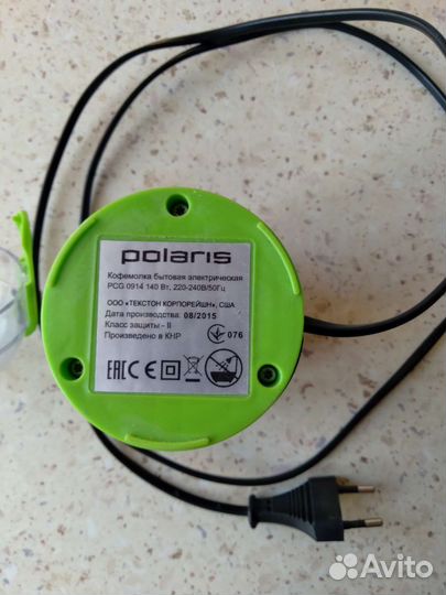 Кофемолка электрическая Polaris PCG 0914