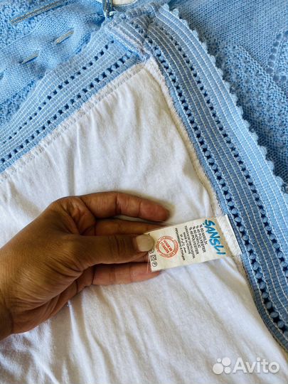 Плед на выписку утепленный