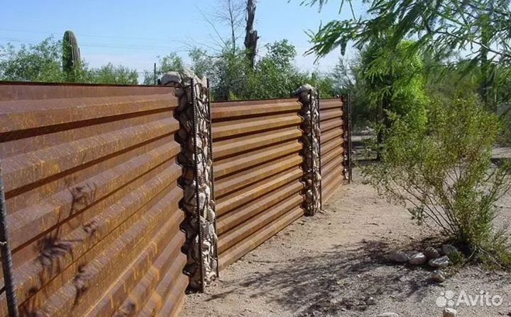 Забор из профнастила качественно качественно