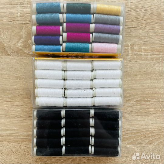 Нитки швейные