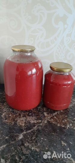 Сок томатный домашний