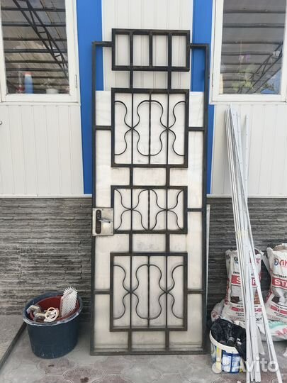 Ворота и калитка распашные